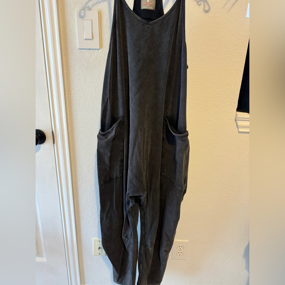 Free People - Movement - Toasted Coconut Hot Shot Jumpsuit Size XS - Picture 6 of 10